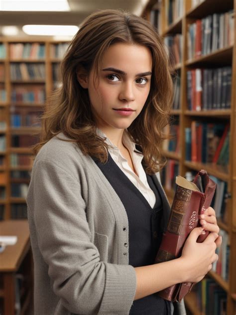 hermione nude ai|Evening in the Library with Hermione